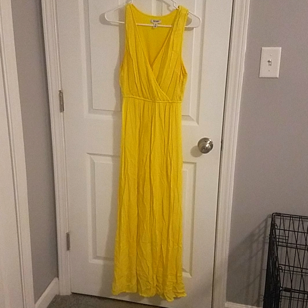 Old Navy Yellow Long Dress
